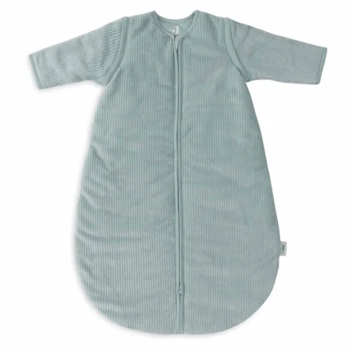 Baby Slaapzak met Afritsbare Mouw - Rib Color: Sea Green