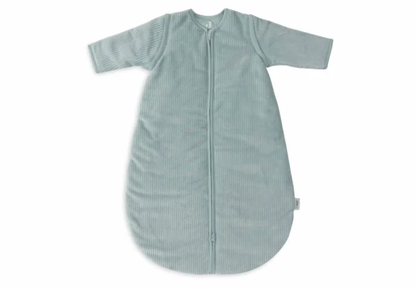 Baby Slaapzak met Afritsbare Mouw - Rib Color: Sea Green